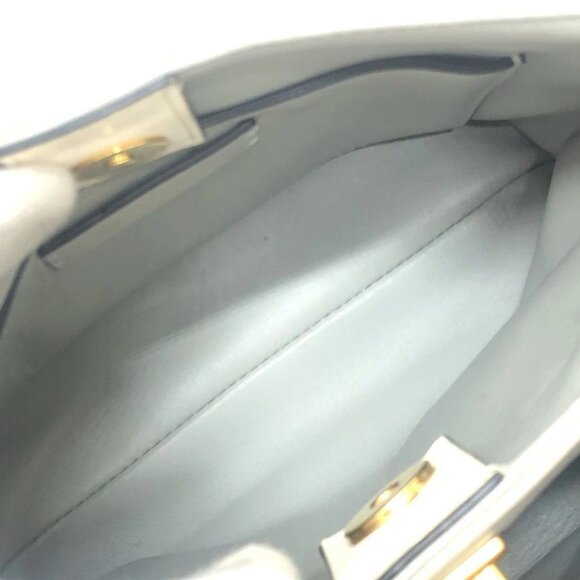 VALENTINO VW0B0197BSF Rockstud Roman studs Bag Hand Bag Leather White - Picture 15 of 15